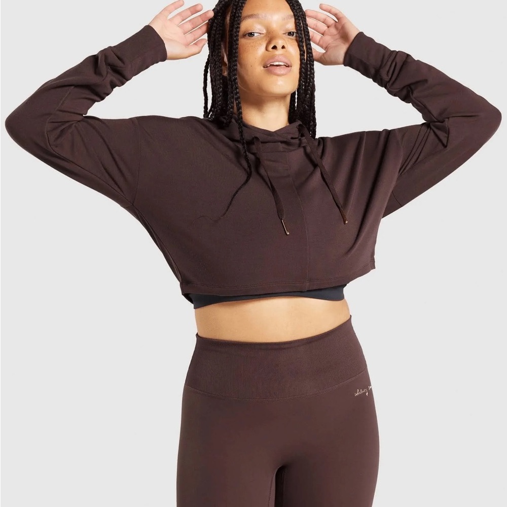 Gymshark X Whitney Simmons Recovery Cropped Hoodie